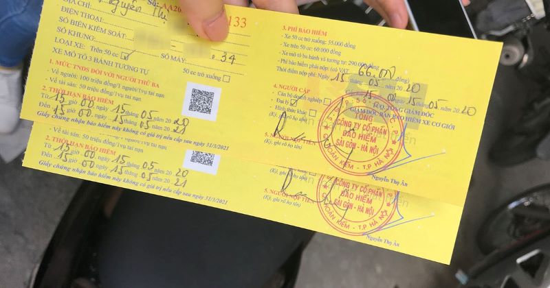 Không có bảo hiểm xe máy phạt bao nhiêu là băn khoăn của nhiều người