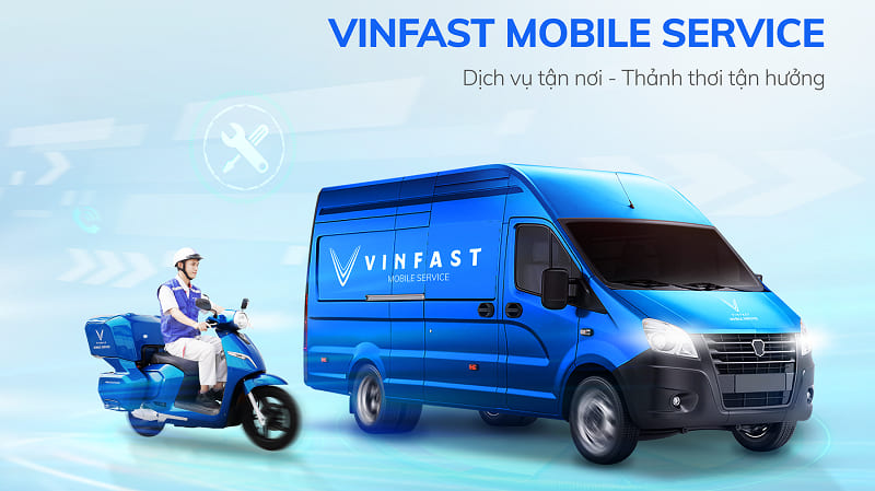 Mobile service - dịch vụ khách hàng của vinfast