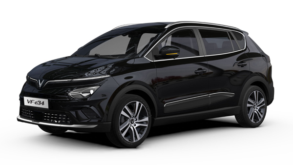 VF e34 màu xe sang trọng, đẳng cấp