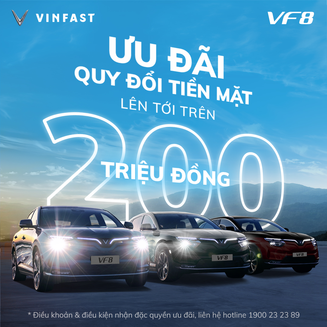 ưu đãi xe VinFast VF 8