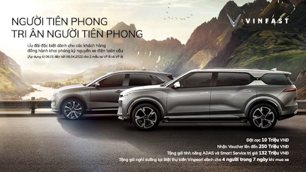 Tiết kiệm 250 triệu đồng với chương trình ưu đãi VinFirst 