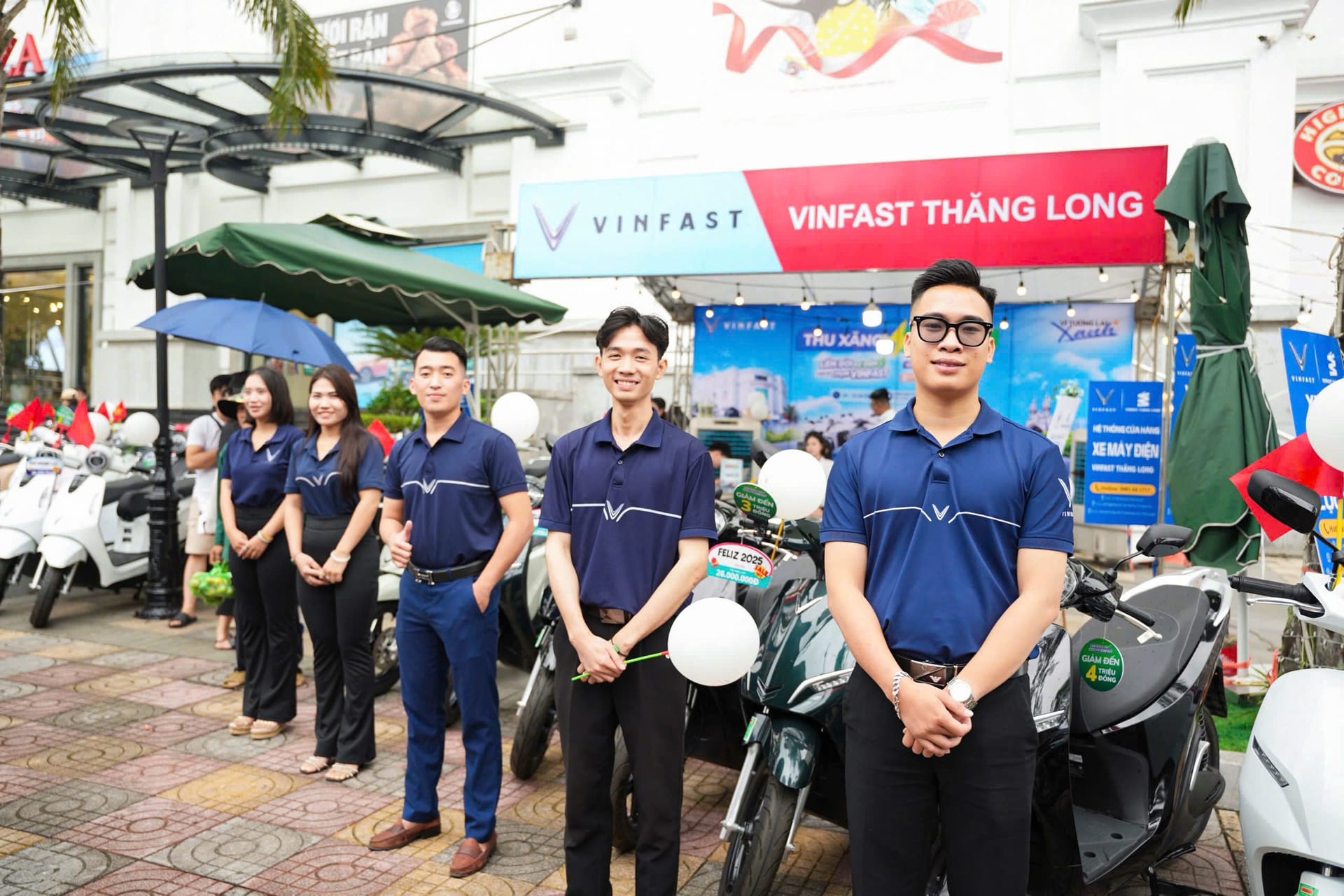 Không gian sự kiện Thu xăng – Đổi điện tại Vincom Plaza Thái Bình trong ngày 10/10/2026.
