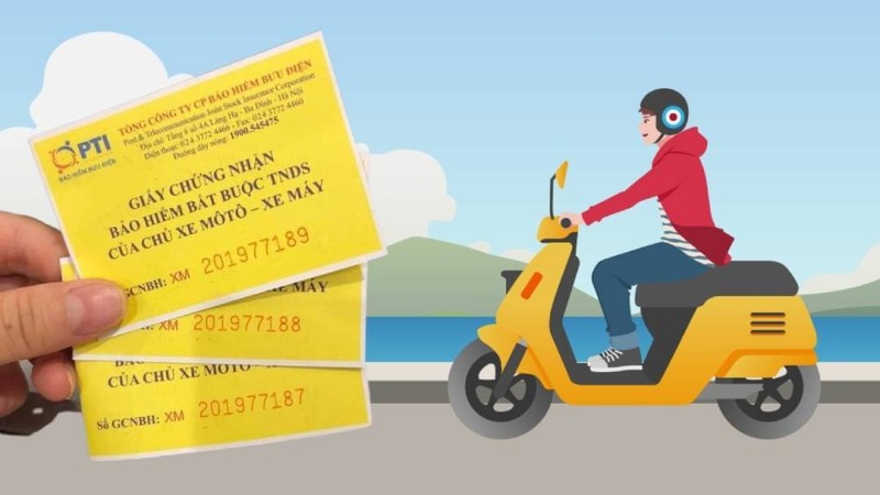 bảo hiểm xe máy online có bị phạt không