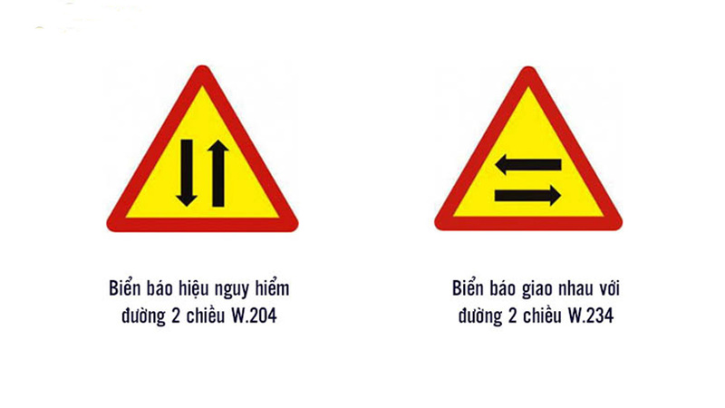 biển báo hiệu đường 2 chiều