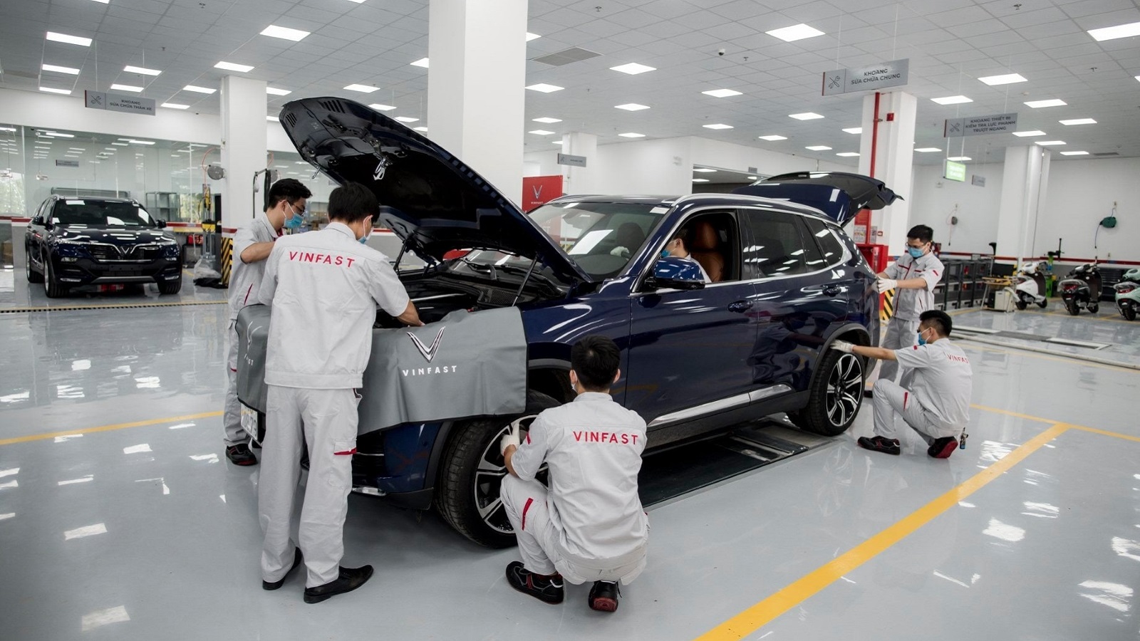 Câu hỏi về bảo dưỡng ô tô điện VF e34