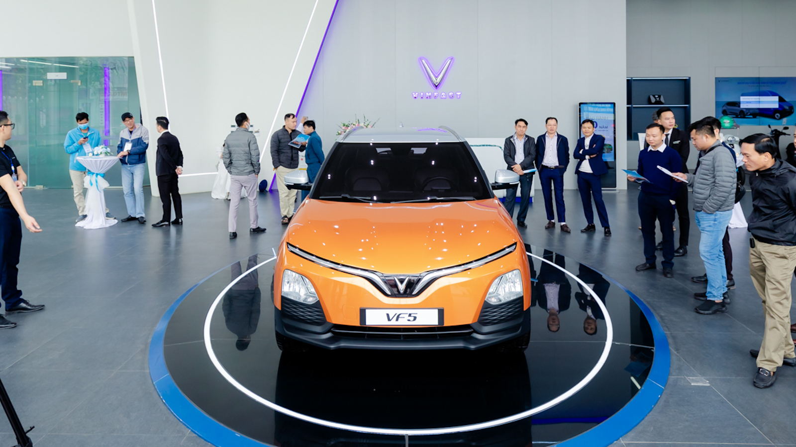Chuỗi sự kiện trưng bày VinFast VF 5 Plus thực tế 2022