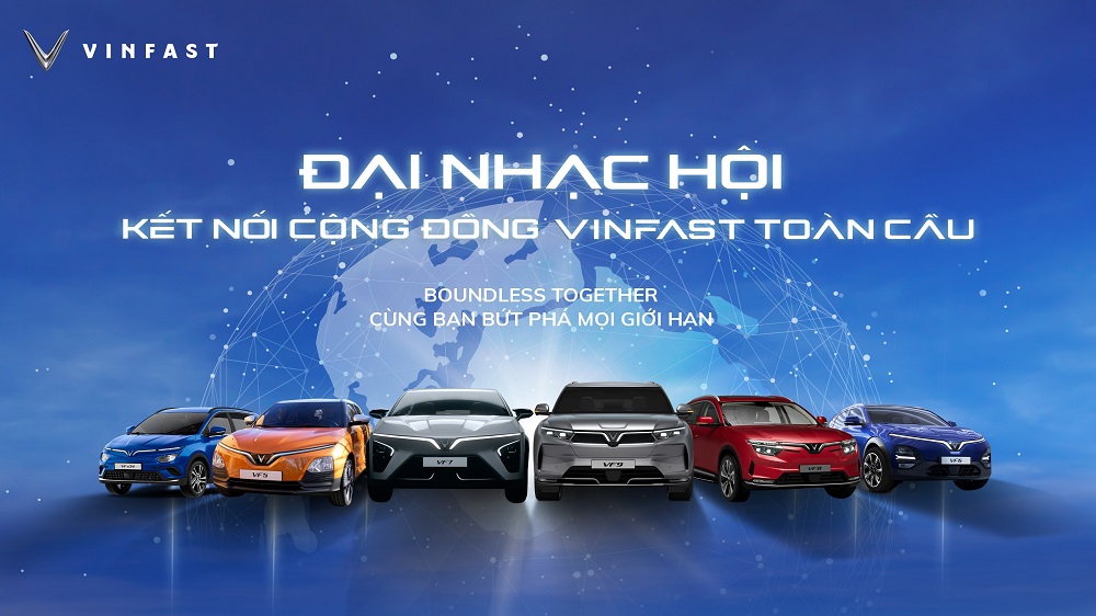 tường thuật trực tiếp đại nhạc hội kết nối Cộng đồng VinFast Toàn cầu