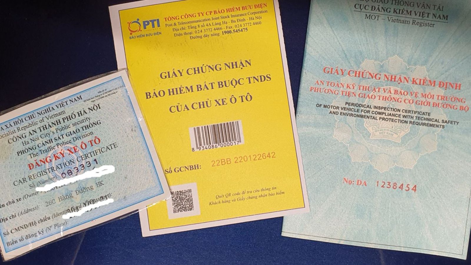 Đăng kiểm giả thumb