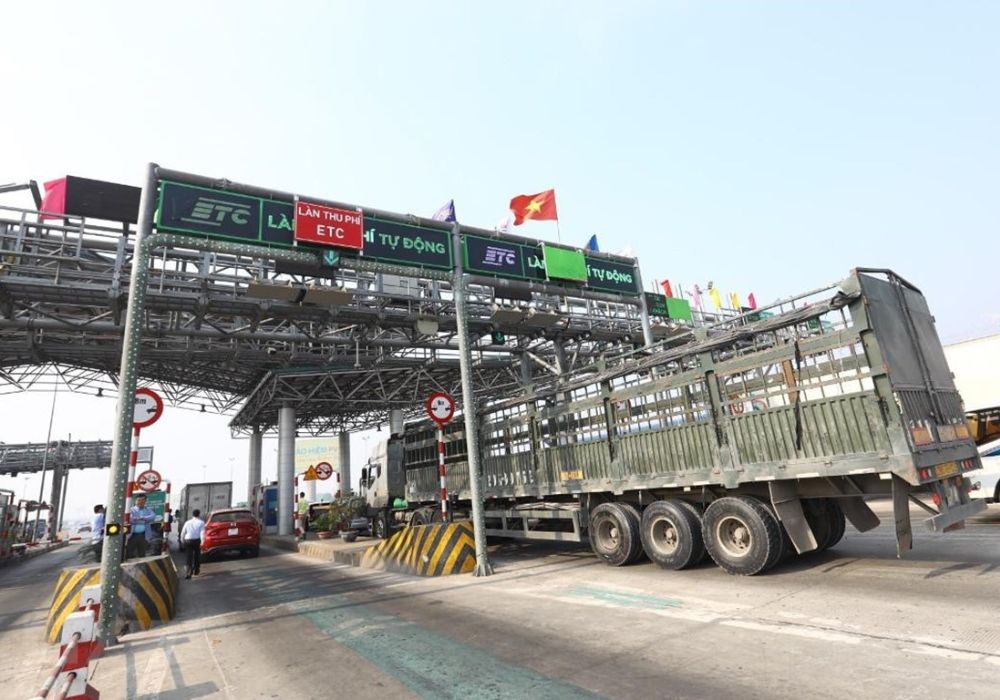 Các trạm thu phí không dừng