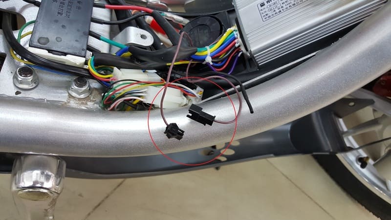 dây hạn chế tốc độ xe đạp điện