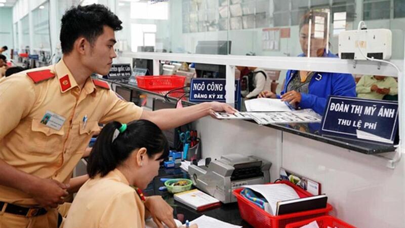  đổi biển số xe theo mã định danh