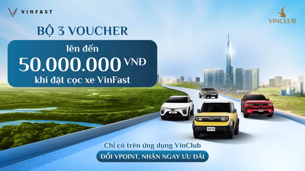 doi vpoint lấy voucher cọc xe vinfast