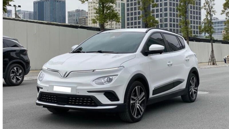 đóng mở nắp capo xe VF e34