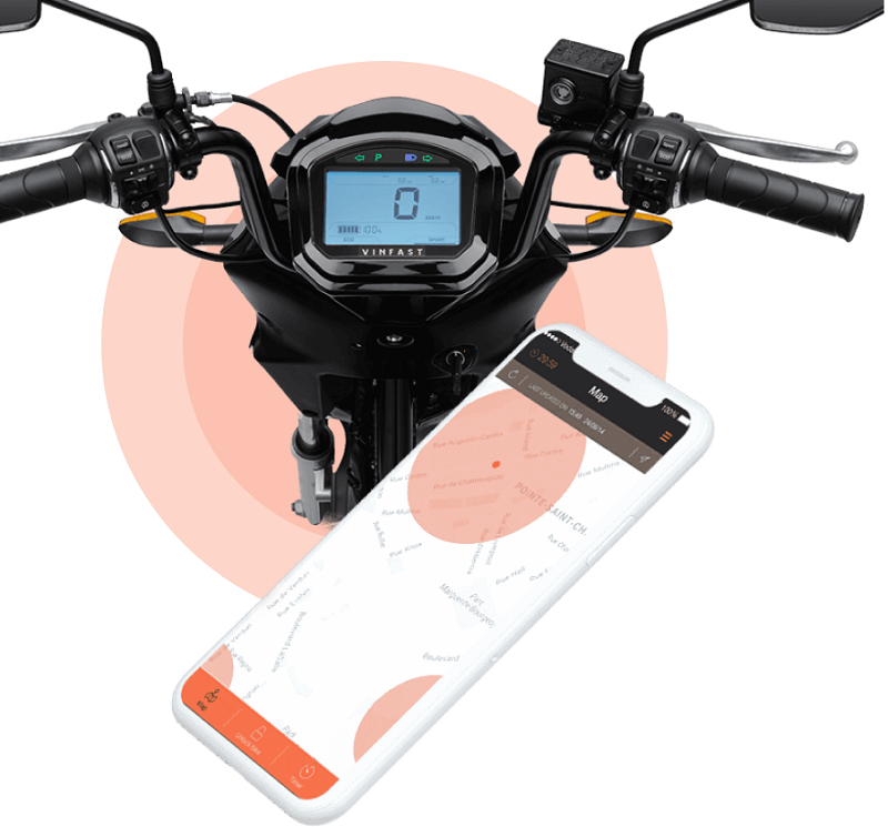 Xe máy điện VinFast tích hợp eSIM
