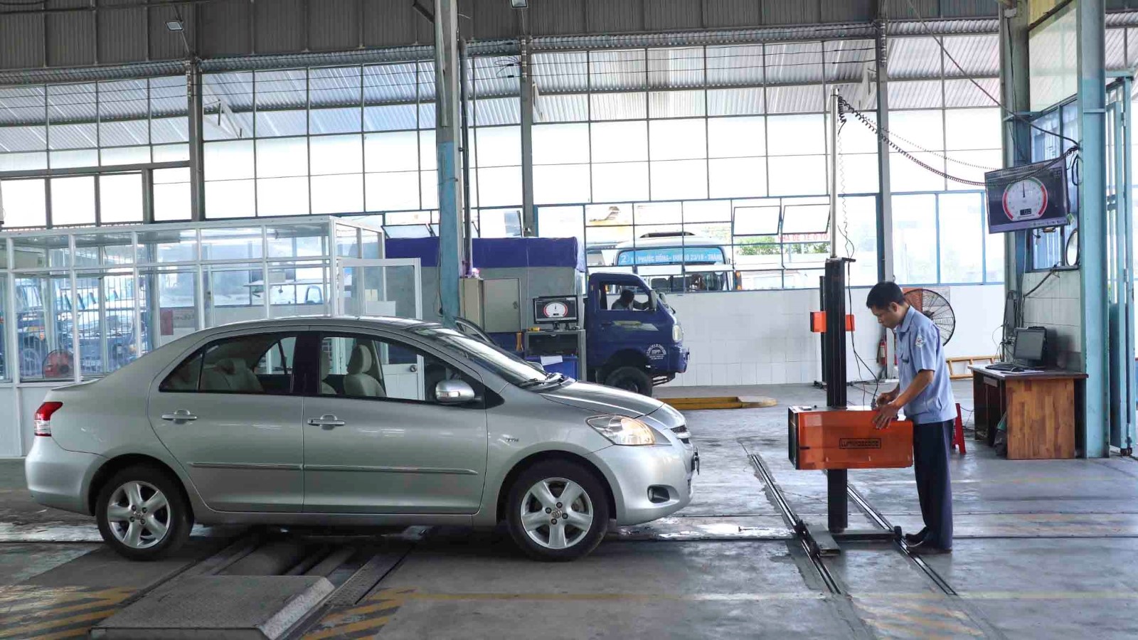 Hạng mục khiếm khuyết vẫn được cấp đăng kiểm xe