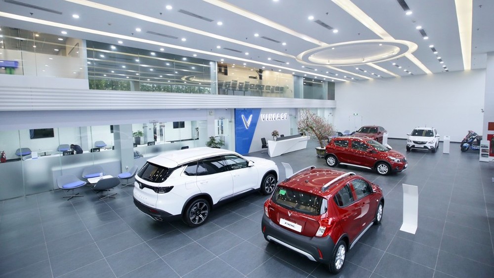 hệ thống showroom VinFast có nhận diện mới thumb
