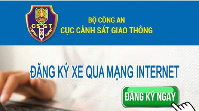 các bước đăng ký xe máy online