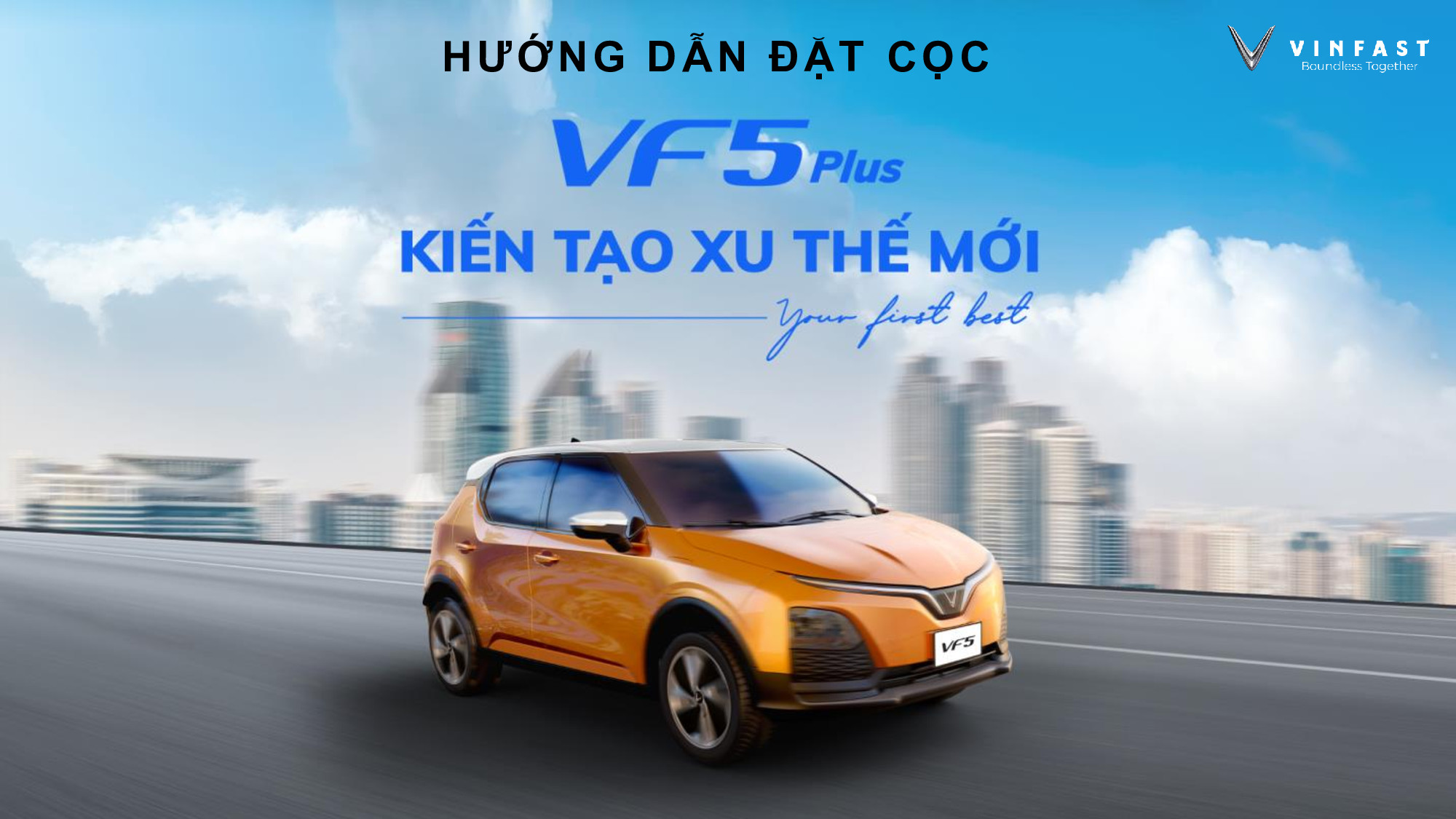 Hướng dẫn đặt cọc VF 5 Plus
