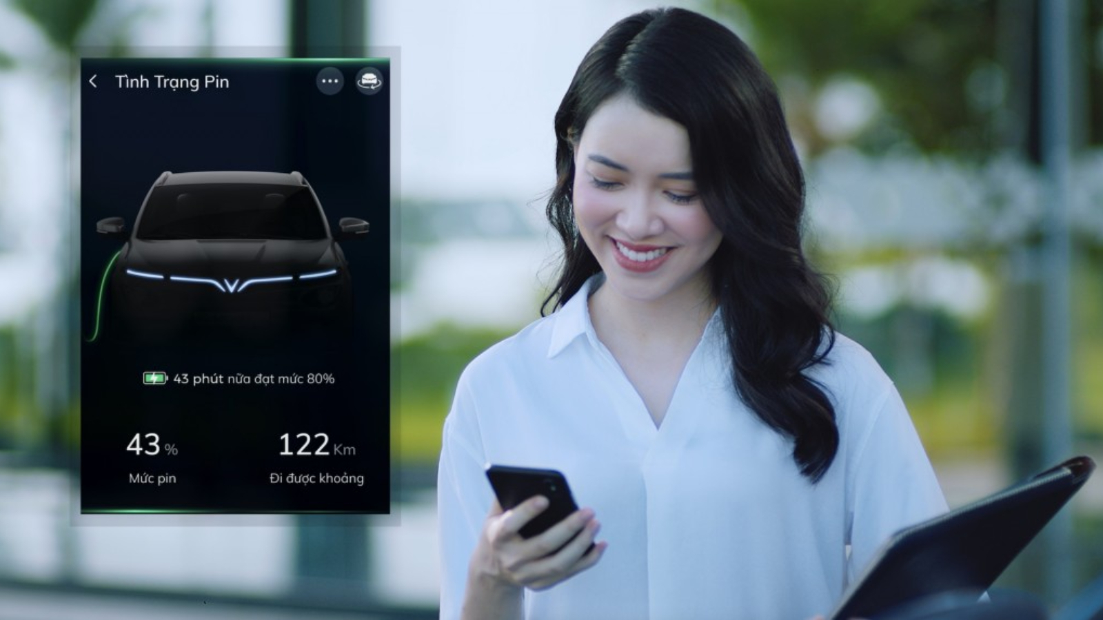 hướng dẫn sử dụng tính năng pin ô tô điện trên ứng dụng VinFast thumb