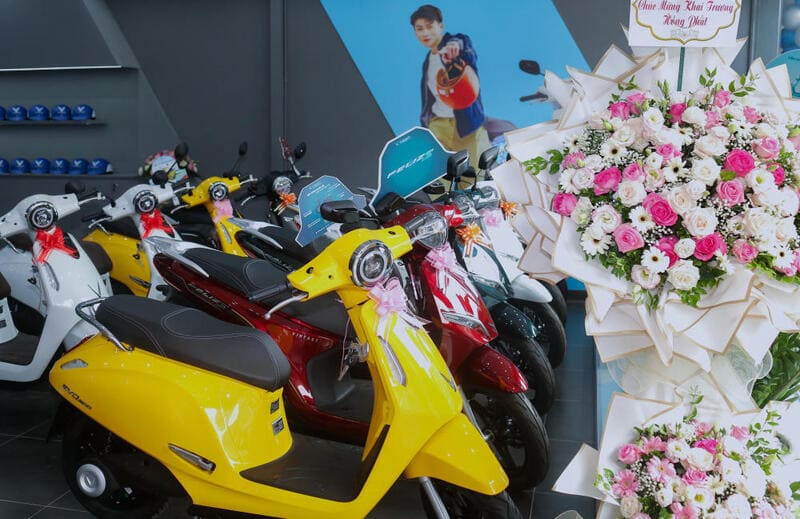 Khai trương đại lý uỷ quyền xe máy điện VinFast Đông Anh