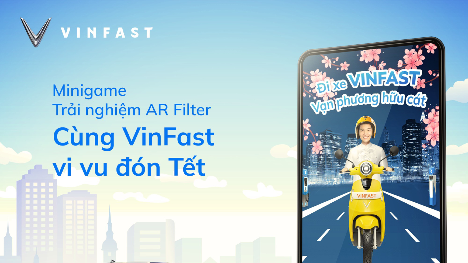 Minigame VinFast lái xe về nhà ăn Tết thumb
