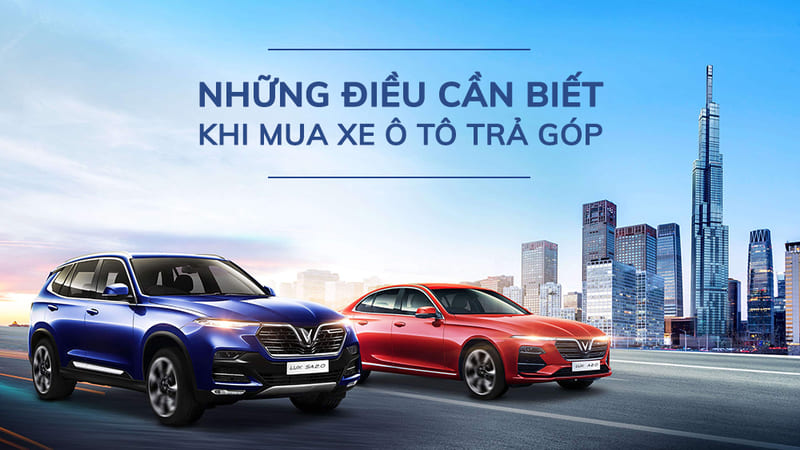 Mua xe ô tô trả góp