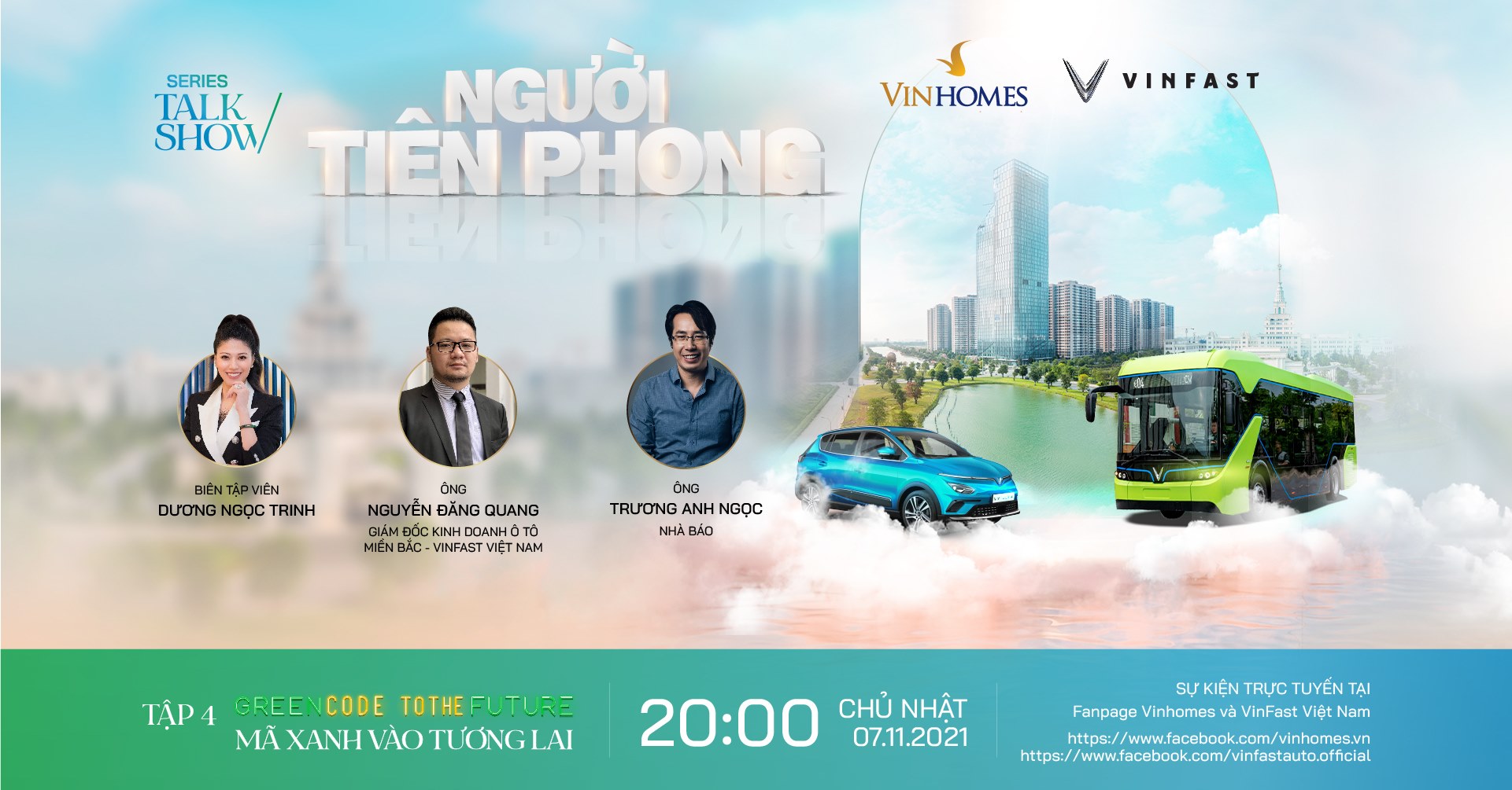 Series “Người tiên phong” số thứ 4 - Mã xanh vào tương lai