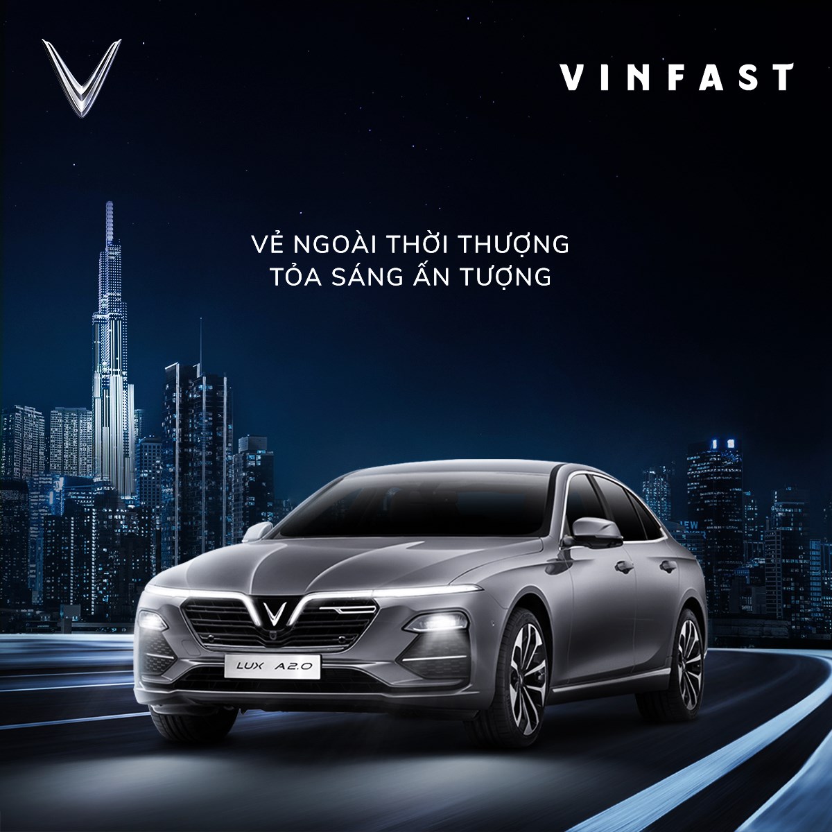 VinFast Lux A2.0 - Xe o to danh cho nu doanh nhan