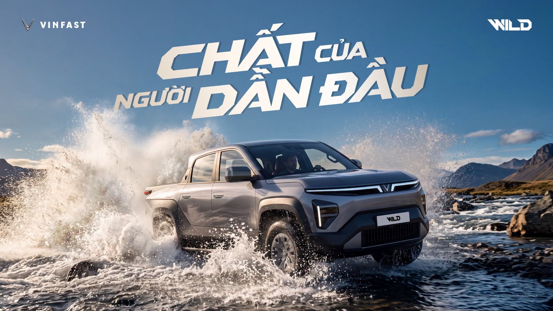 Ra mắt xe bán tải điện VF Wild