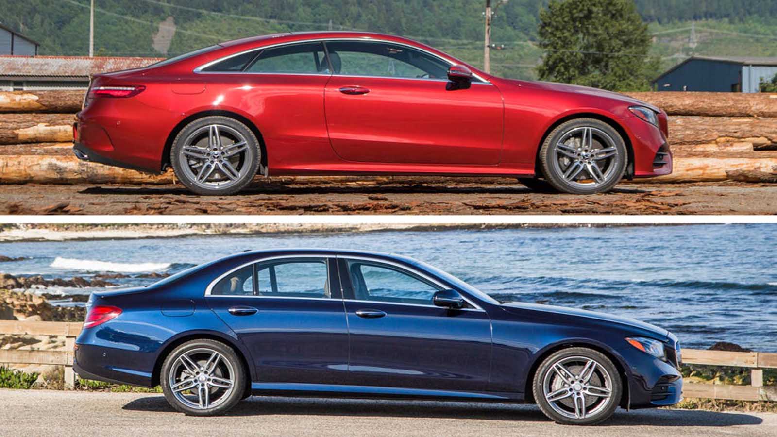 So sánh sự khác nhau giữa xe sedan và coupe