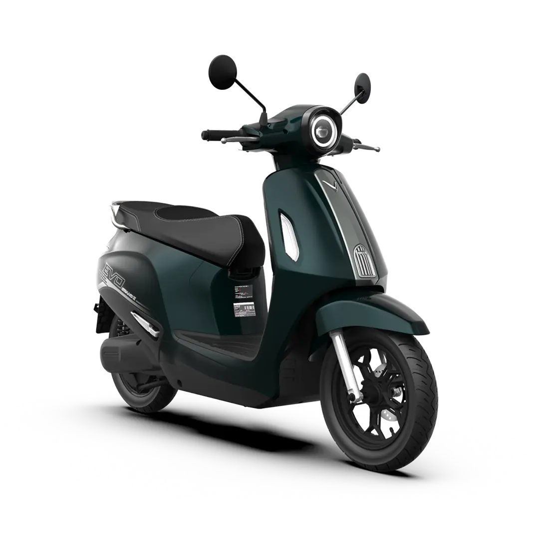 VinFast Evo Grand II màu Xanh Rêu