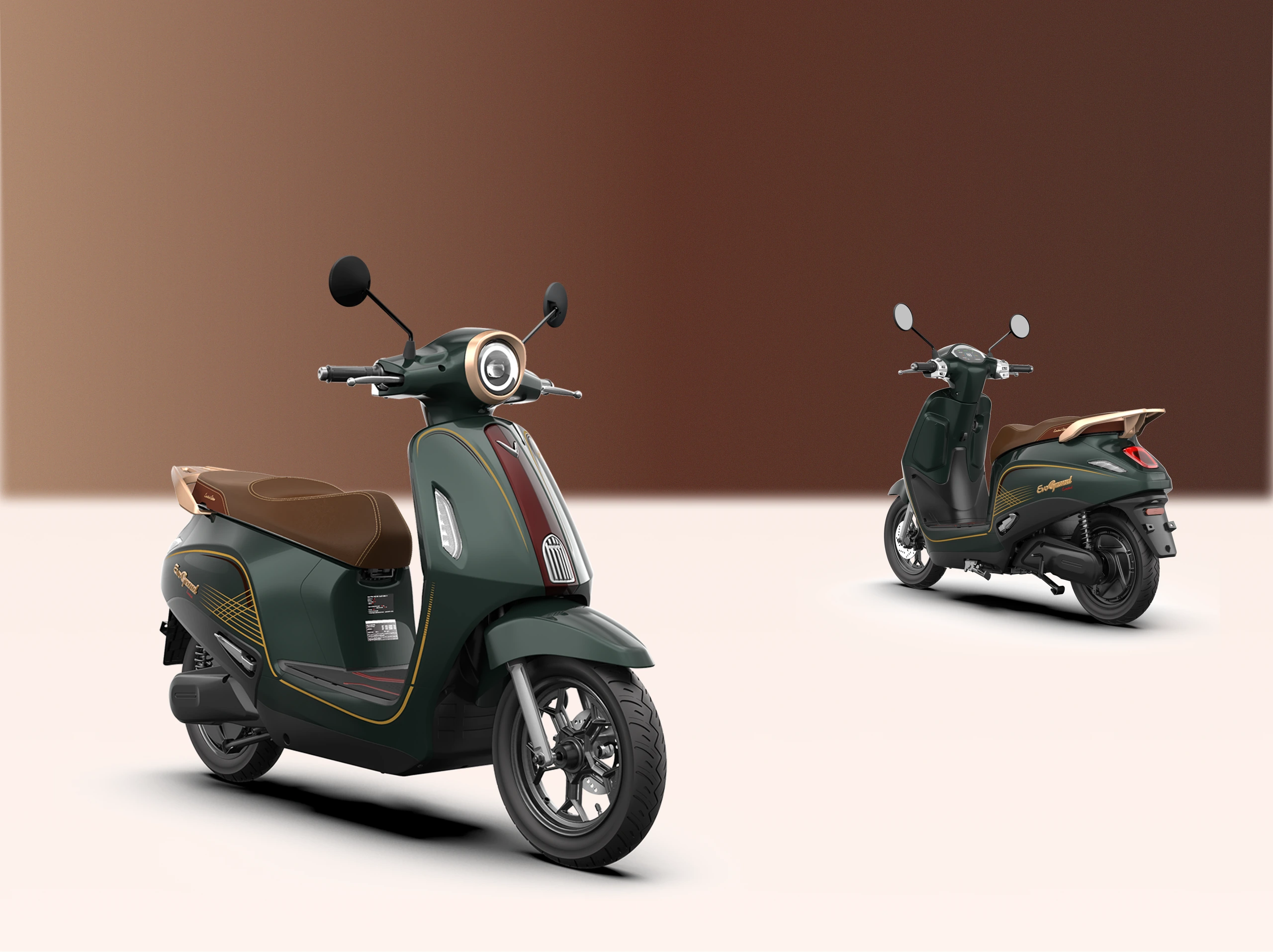 VinFast Evo Grand Limited — góc 3/4 trước và 3/4 sau