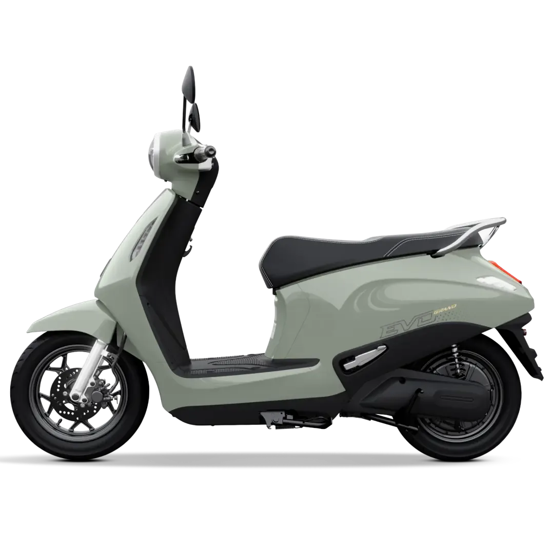 VinFast Evo Grand màu Xanh Oliu