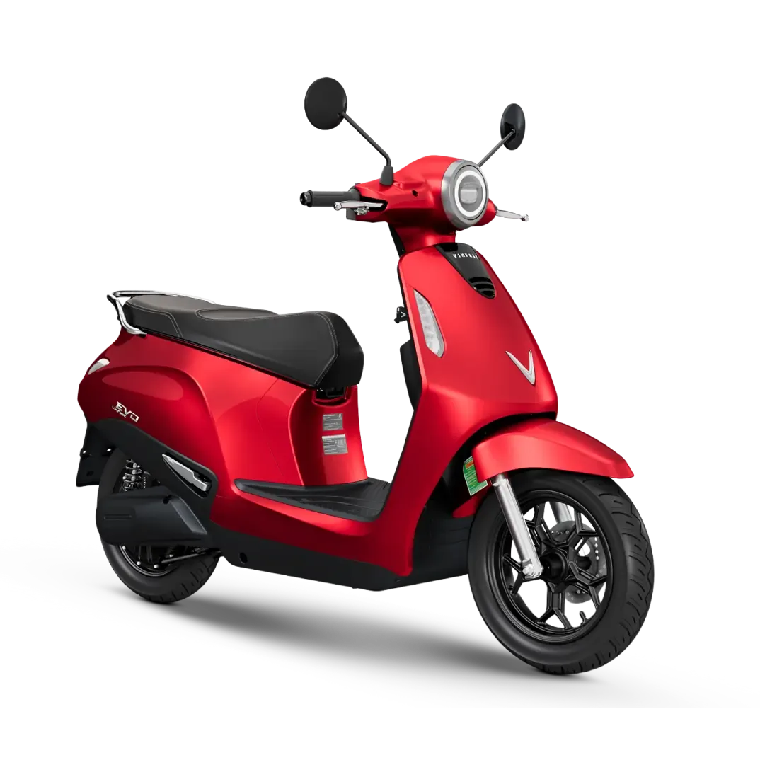 VinFast Evo màu Đỏ tươi