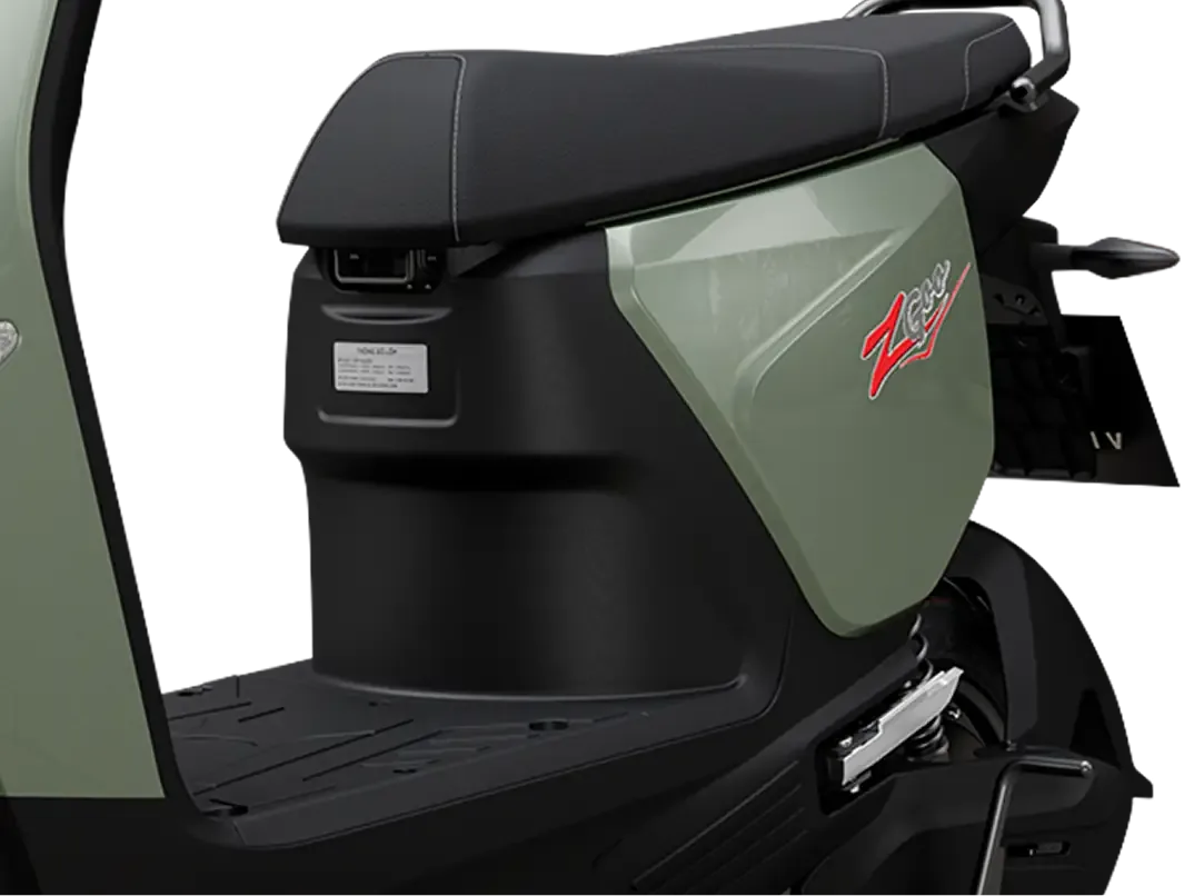 Thể tích cốp 14L đáp ứng nhu cầu cất giữ các vật dụng cần thiết.