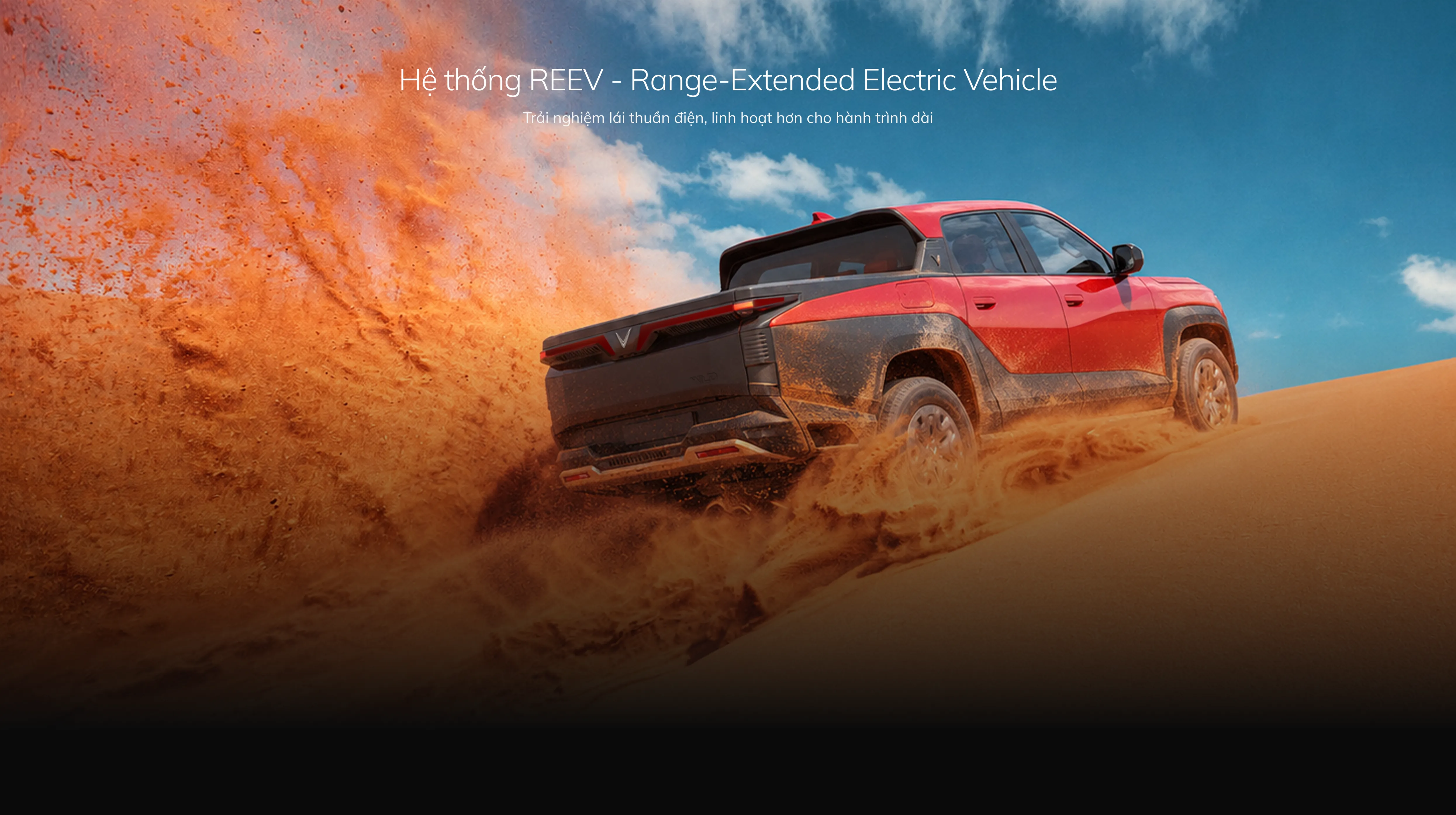 Hệ thống REEV - Range-Extended Electric Vehicle. Trải nghiệm lái thuần điện, linh hoạt hơn cho hành trình dài