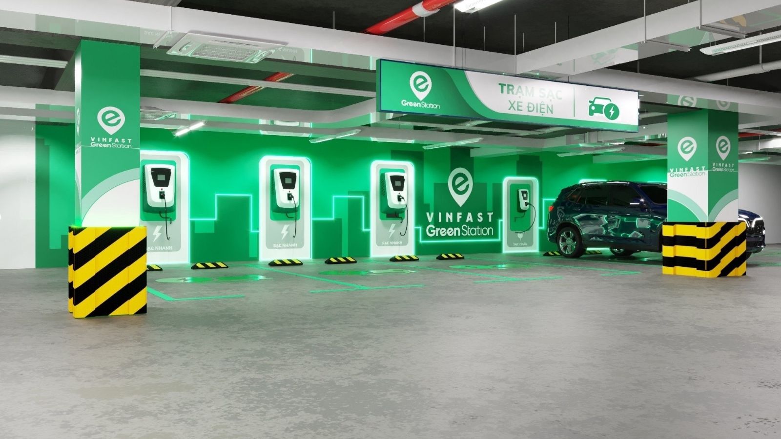 Trạm sạc xe điện VinFast