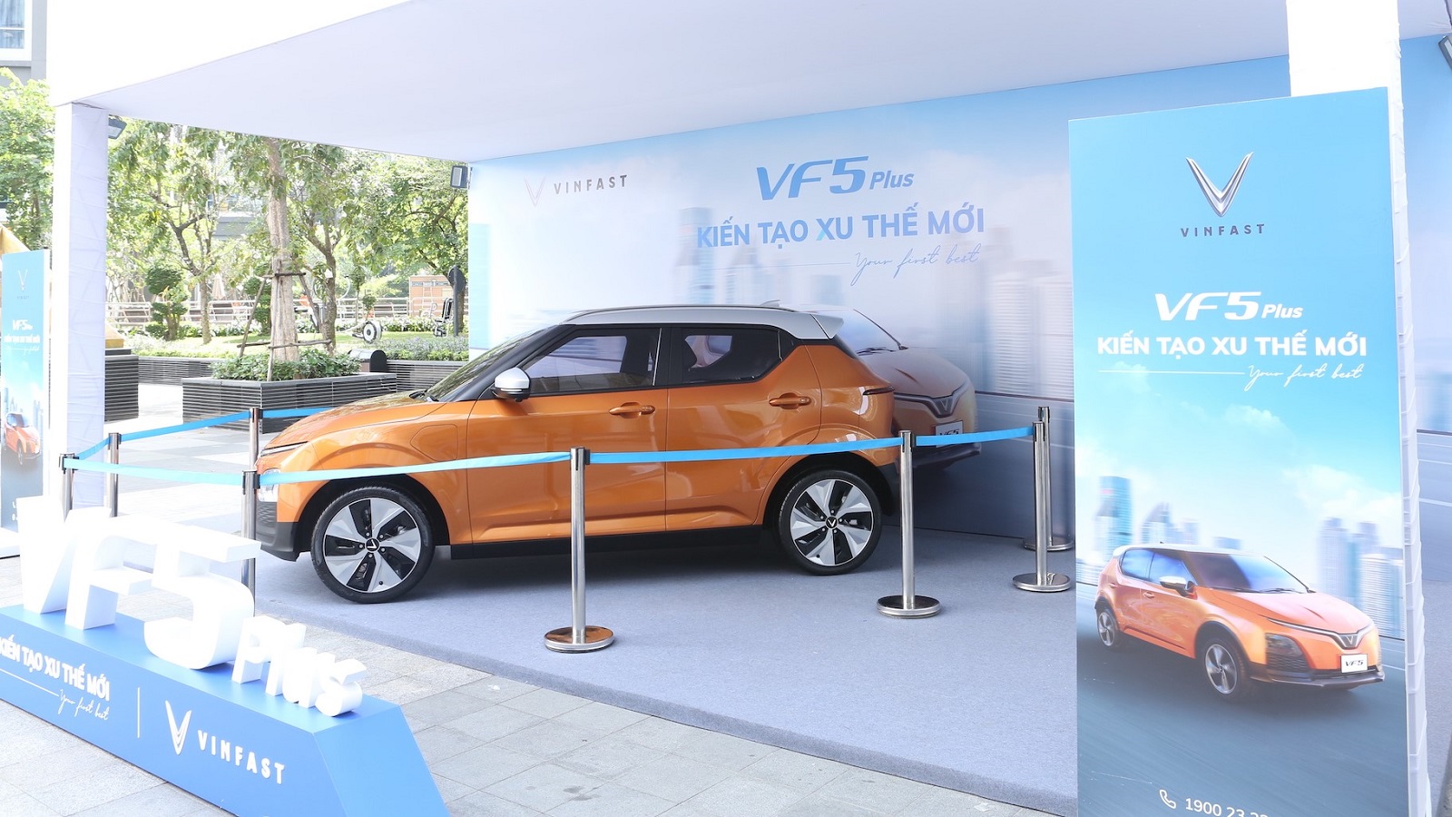 Sự kiện trưng bày VF 5 Plus tại TP HCM