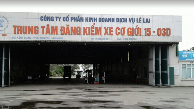 trung tâm đăng kiểm Hải Phòng