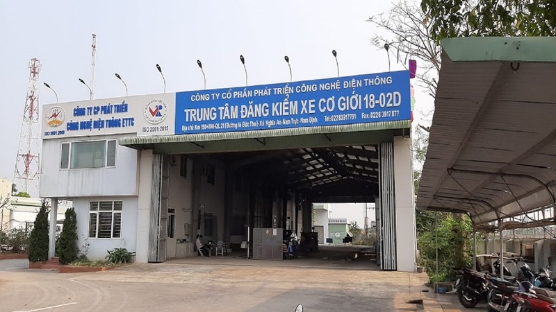 Trung tâm đăng kiểm Nam Định