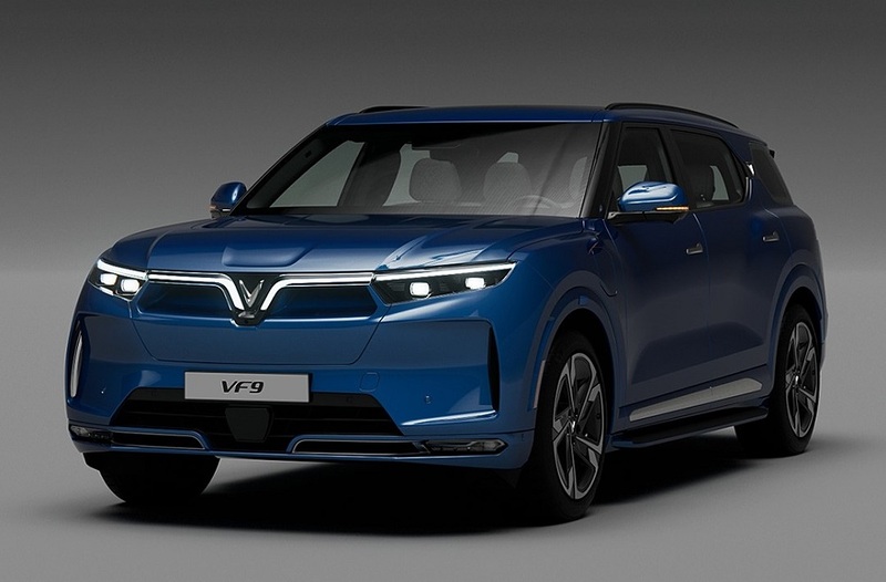 Tuổi hợi mua VinFast VF 9 màu xanh VinFast Blue sẽ mang lại may mắn và bình an