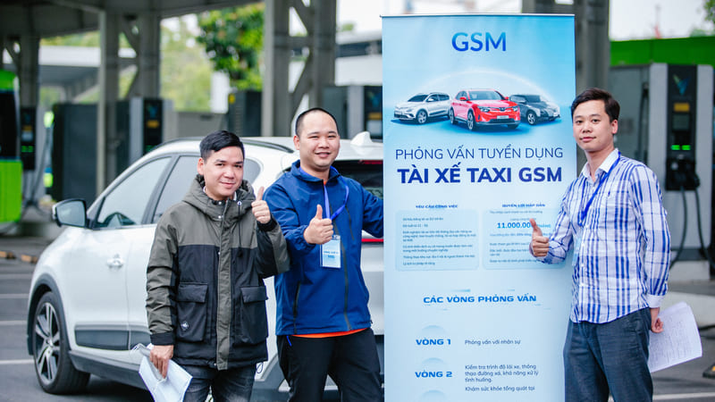 Ứng tuyển tài xế Taxi Xanh SM TP. Hồ Chí Minh