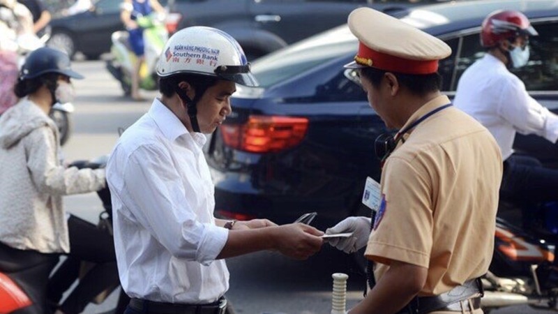 lỗi vi phạm giao thông dịp tết khi điều khiển xe máy