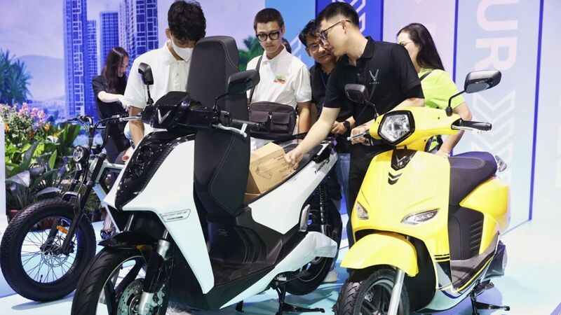 xe máy điện vinfast công nghệ cao