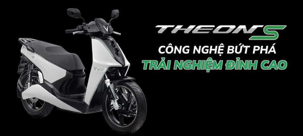 xe máy điện vinfast theon s kết nối điện thoại thông minh